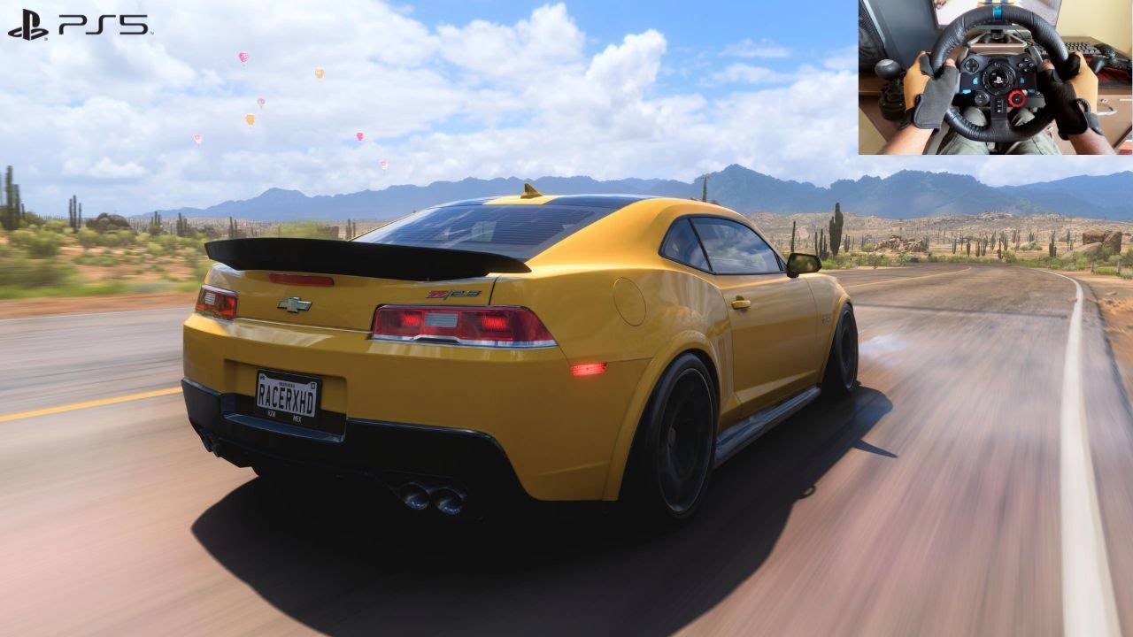 Chevrolet Camaro Z - Forza Horizon 5 | PS5 | G29