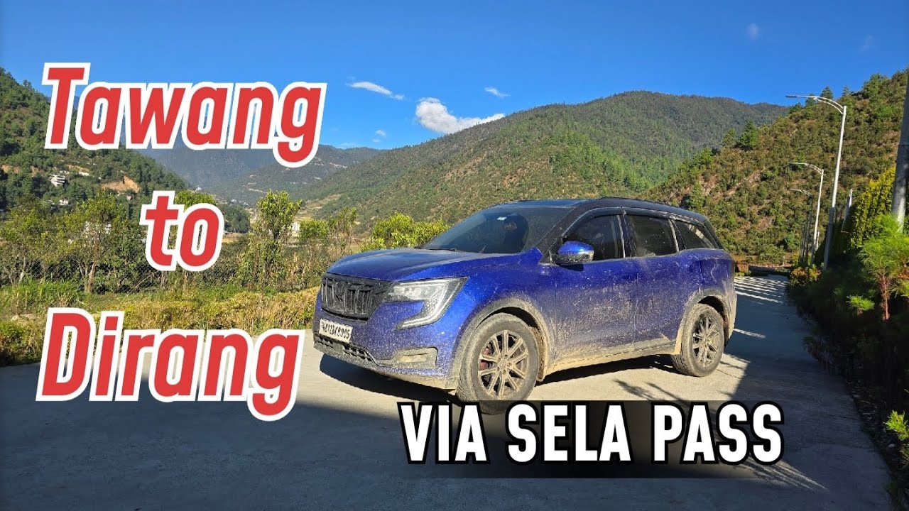 TAWANG to DIRANG via SELA PASS and JUNG WATERFALLS | Kolkata to Arunachal road trip 2025| episode 9