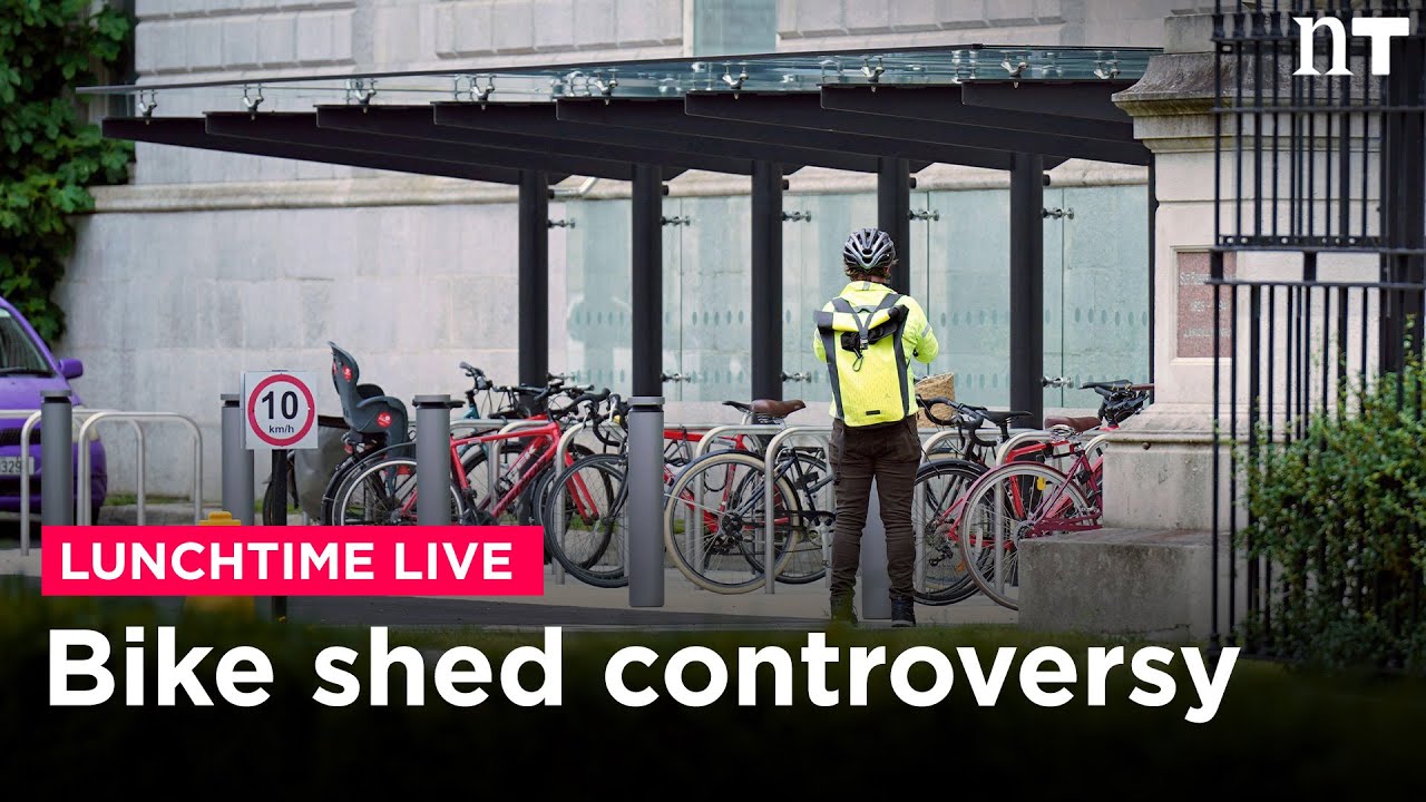 Leinster House bike shed’s €335k cost ‘playing into worst’ Irish stereotypes