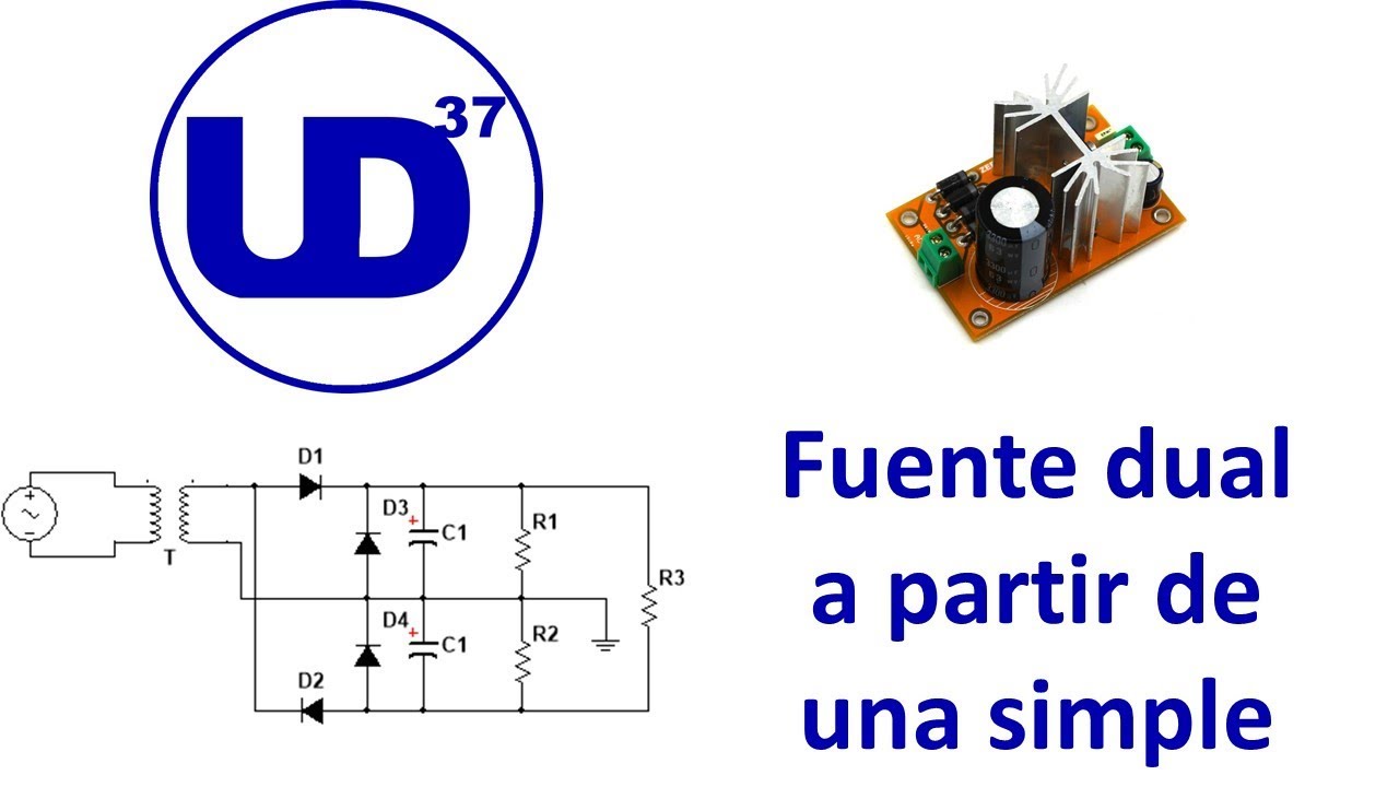 Fuente dual a partir de una simple