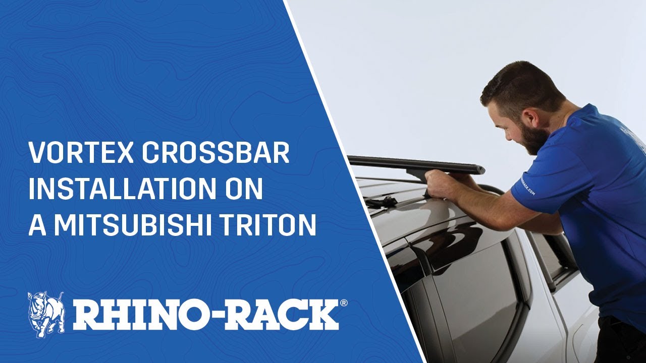 Rhino-Rack | Vortex Crossbar Installation on a Mitsubishi Triton