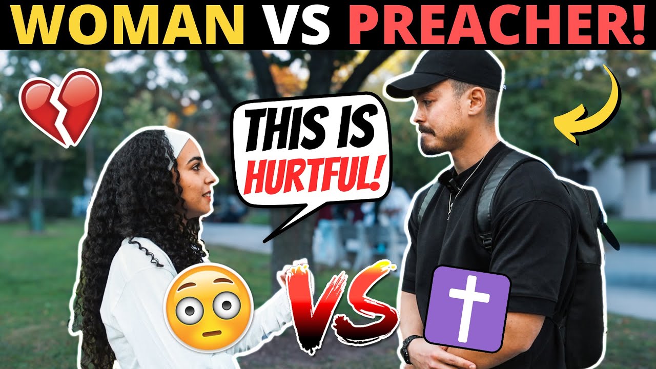 WOMAN CHALLENGES STREET PREACHER! (Was She Correct..?)