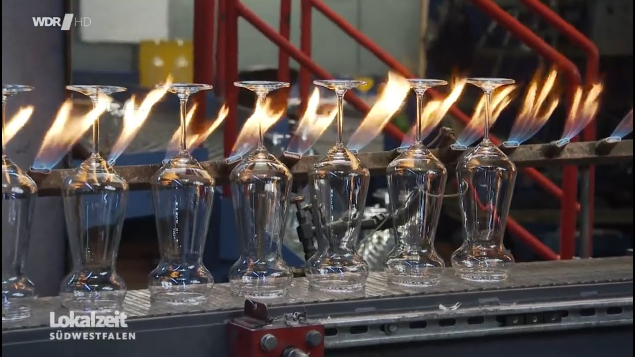 Ohne Gas kein Glas