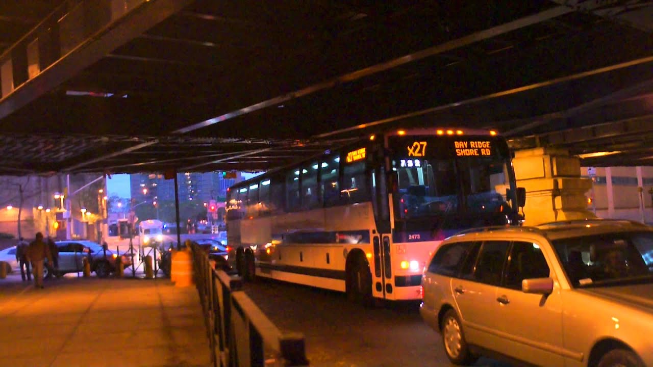 Post Hurricane Sandy : MTA Bus Company & New York City Bus Express Routes On Detour