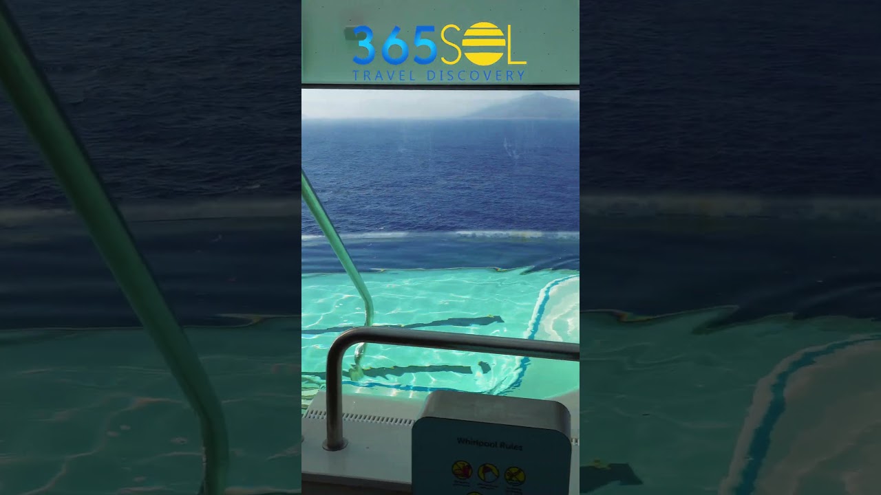 Unreal view from this Pool on Wonder of the Seas Cruise Ship | 8 Days on  Worlds Largest Cruise Ship