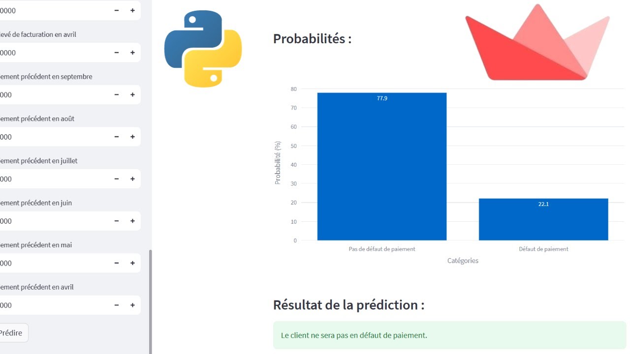 Application web Python de détection des défauts de paiement de crédits bancaires | Episode 2