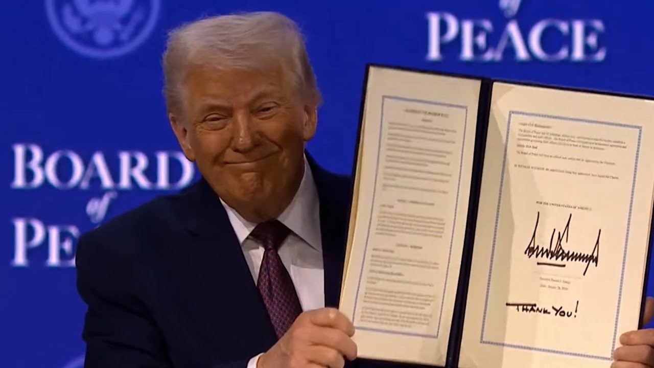 Трамп подписал устав «Совета мира»