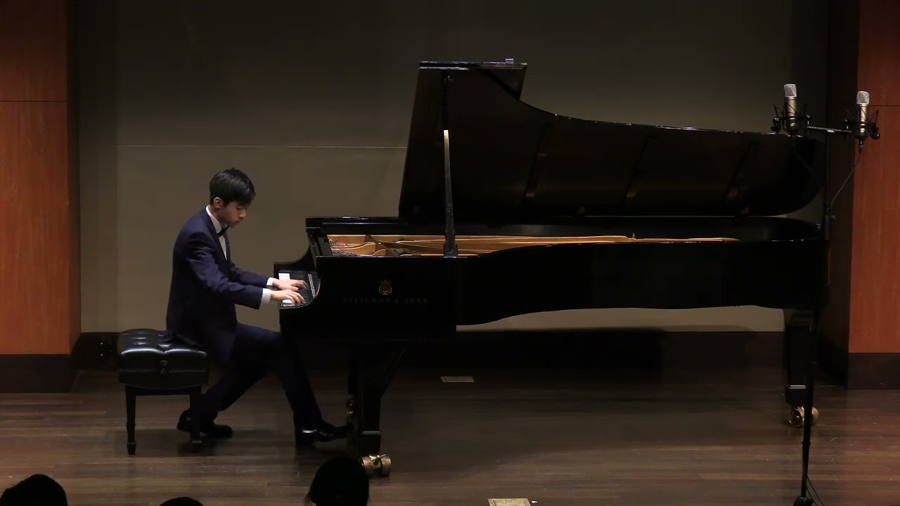 Eric Wang playing Chopin etudes Op.10