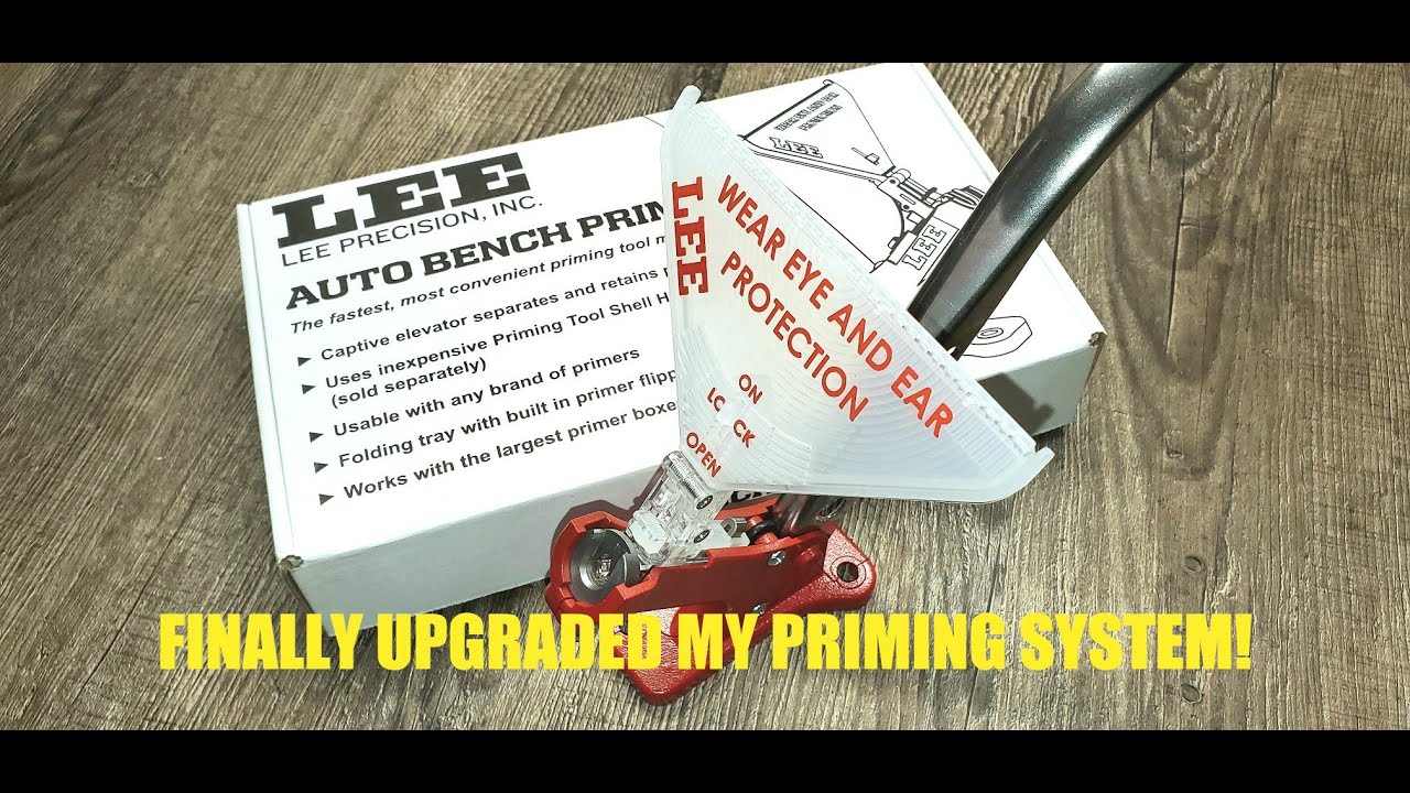 Upgraded to Lee Bench Prime.  Unboxing and Review
