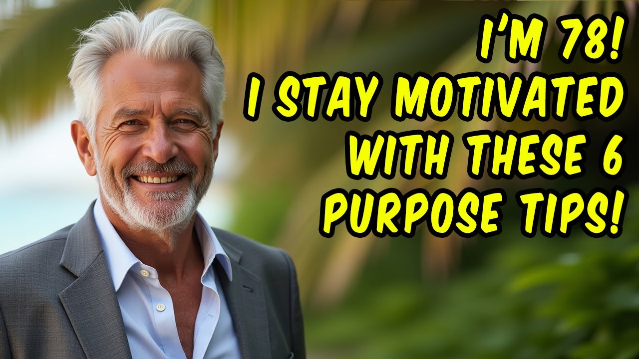 6 Tips to Stay Motivated After 70 – Live with Purpose and Passion!