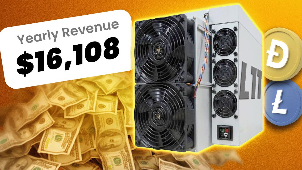 Заработайте 16 108 долларов США ПАССИВНОГО ДОХОДА с НОВЫМ Bitmain Antminer L11