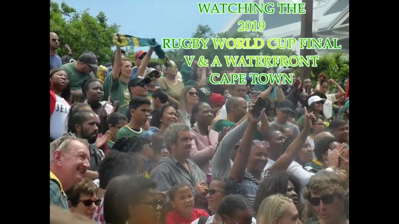 Watching World Cup Rugby -2019 in Cape Town
