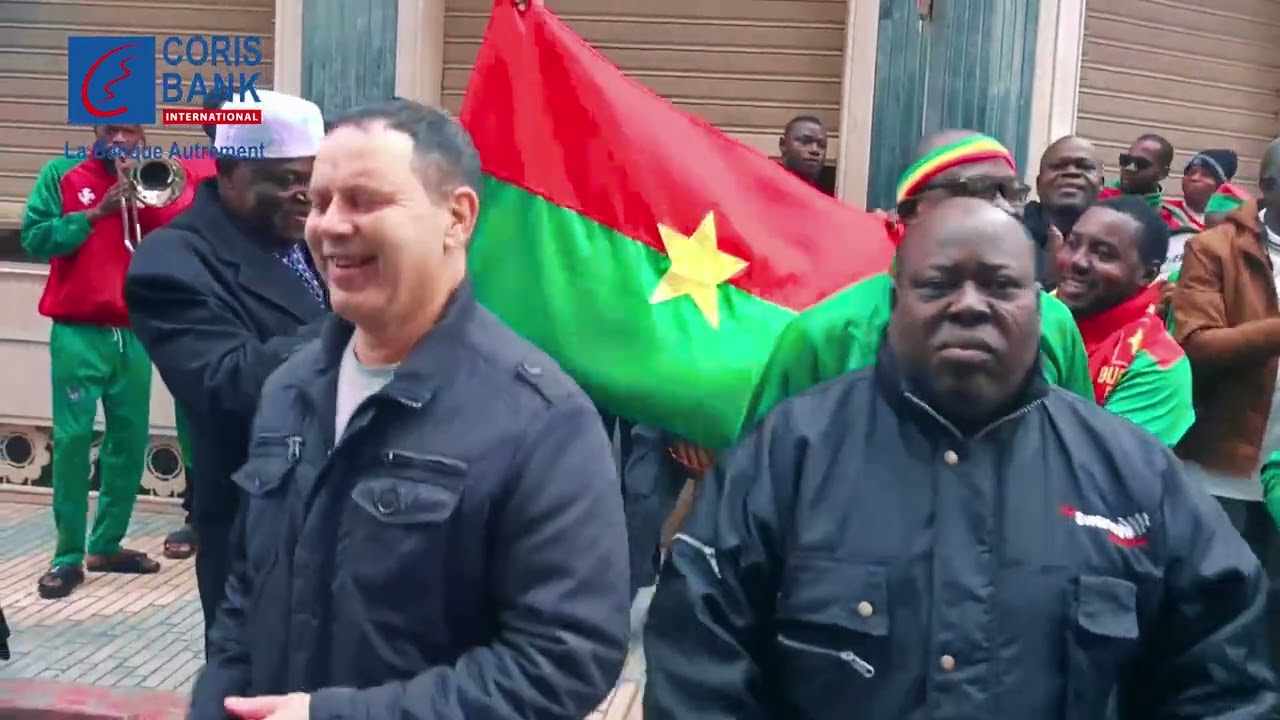 AMBIANCE DES SUPPORTERS DES ETALONS AVANT LE CHOC FACE AUX ELEPHANTS DE LA CÔTE D'IVOIRE