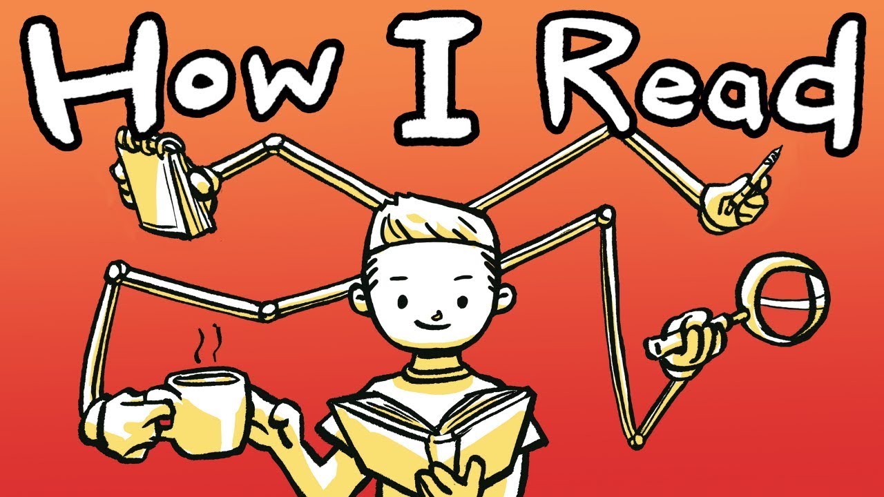 How I Read Books (UNIQUE METHOD)