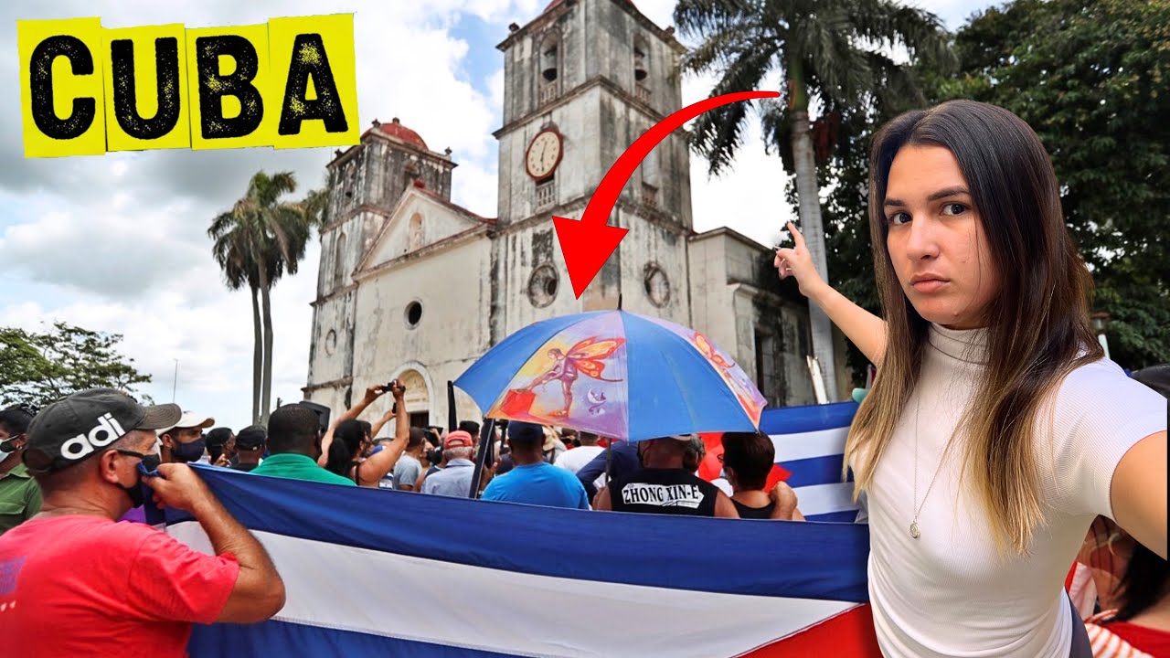 EL PUEBLO CUBANO QUE SALIÓ A LAS CALLES A PROTESTAR 🇨🇺San Antonio de Los Baños