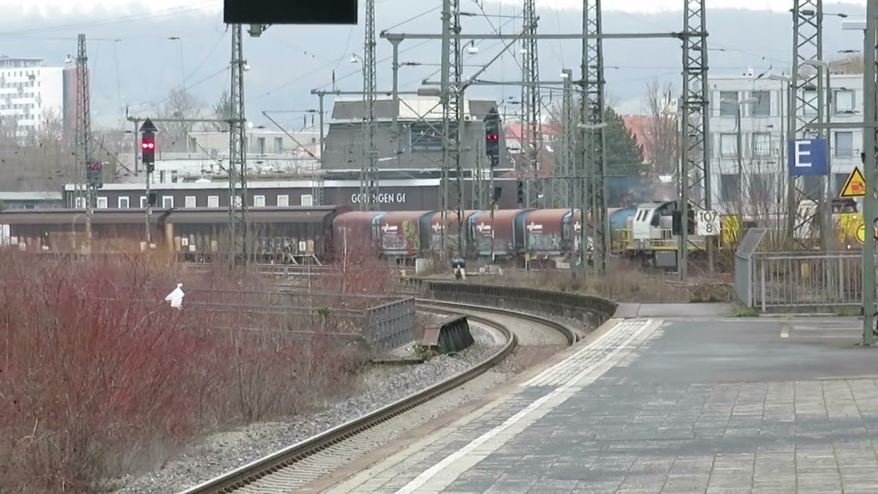 ICE 4 9018 Durchfahrt 185 mit 185 ATLU auf SFS + 159 227 EBS + 2x  277