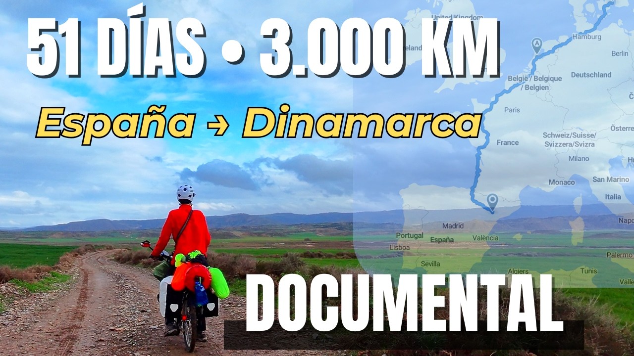 Documental: De ESPA&Ntilde;A a DINAMARCA en Bici 🚴&zwj;♂️