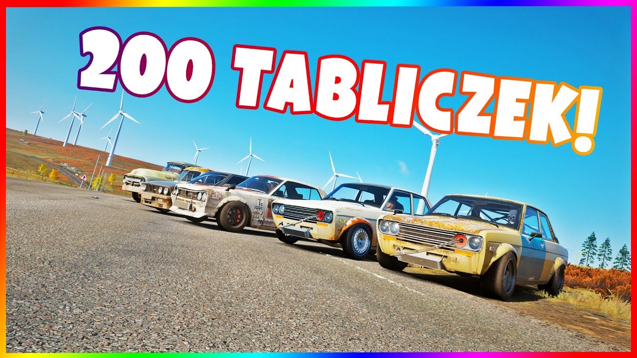 FORZA HORIZON 4 - ZBIERAMY WSZYSTKIE TABLICZKI!