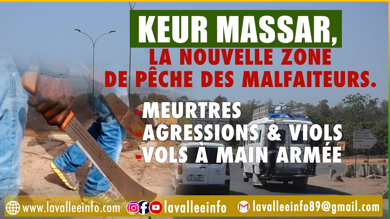 Keur Massar, en proie à l'insécurité, Ici les agresseurs dictent leur loi.