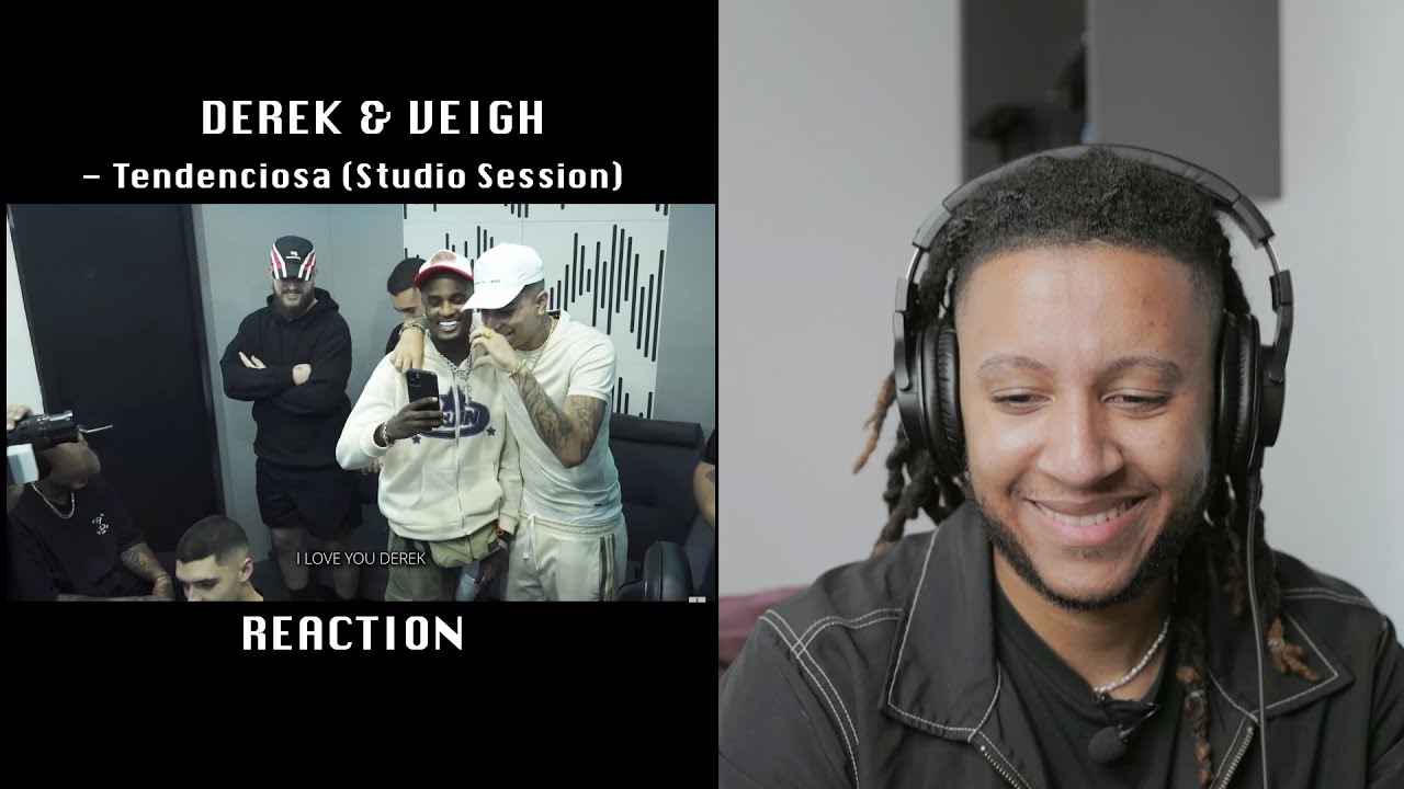 DEREK & VEIGH - Tendenciosa, Studio Session (GRINGO REAGE a música Brasileira, SUGERIDO) 🇧🇷 🇵🇹