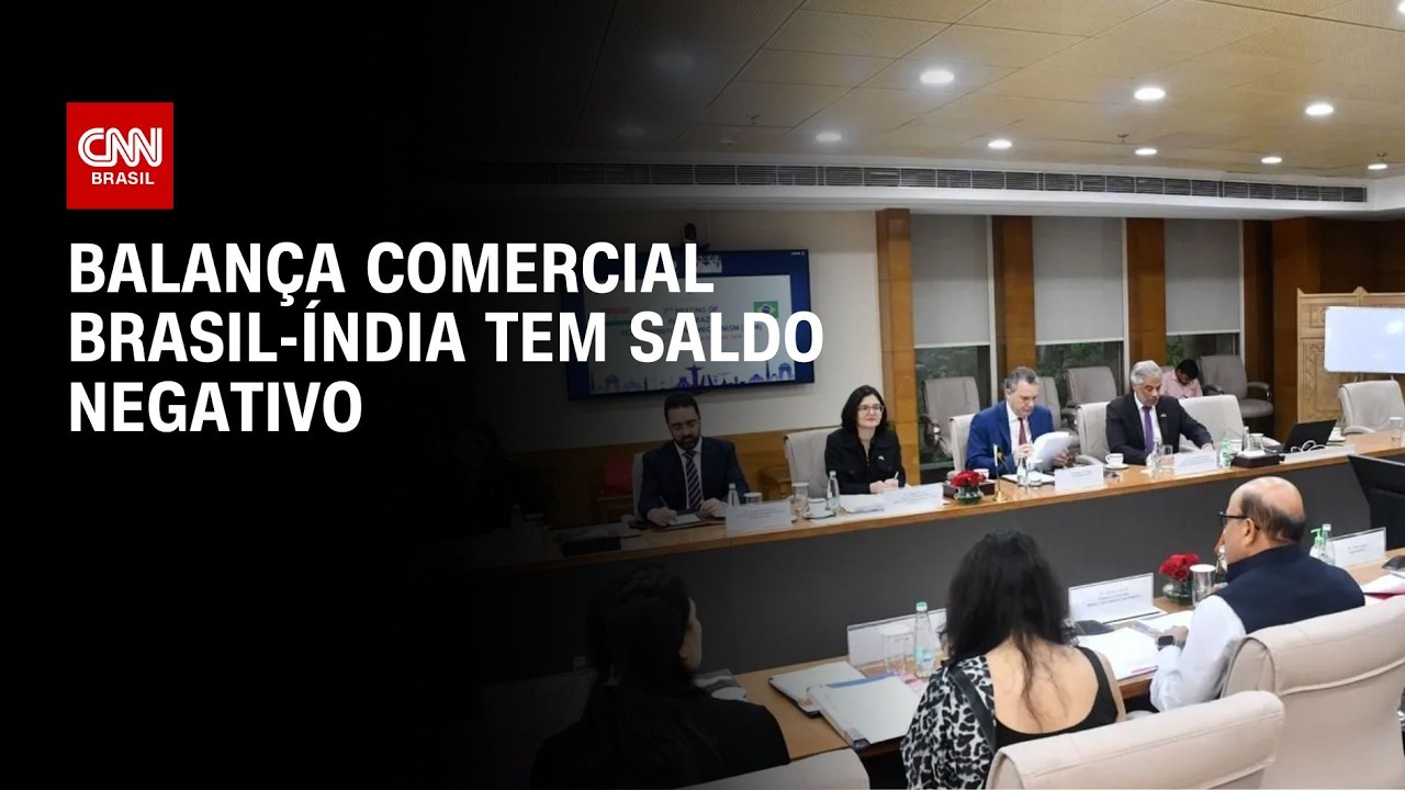 Análise: Balança comercial Brasil-Índia tem saldo negativo | LIVE CNN