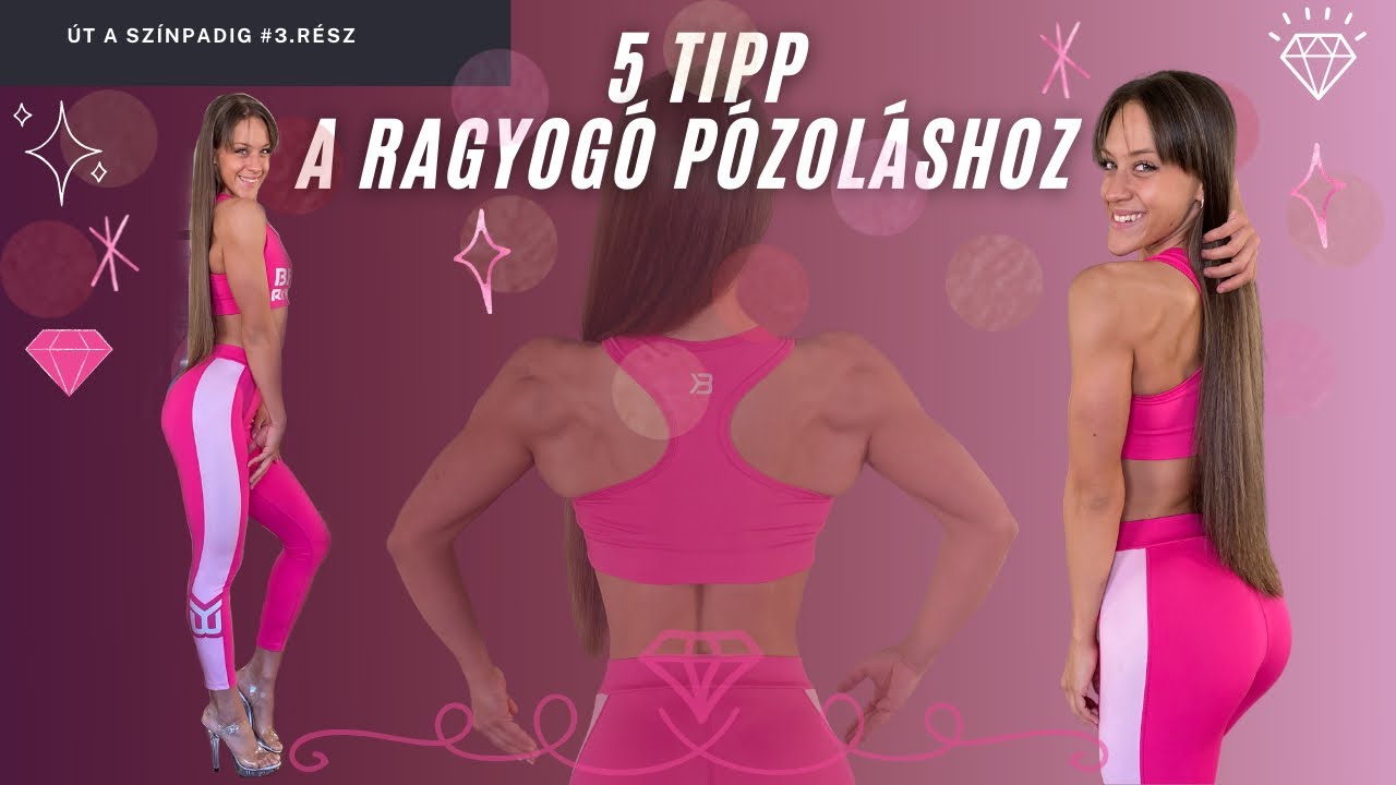 Bikini Fitnesz pózolási tippek | 1 hét a versenyig