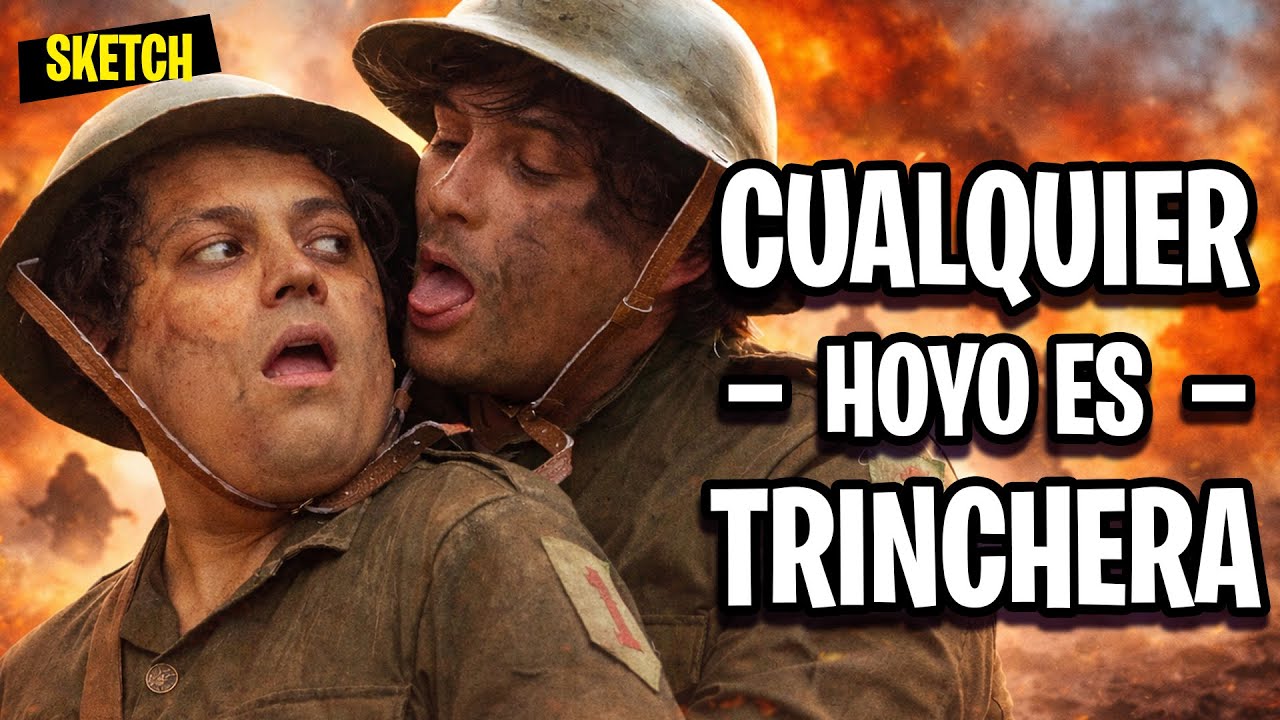 EN TIEMPOS DE GUERRA... 😏 | SKETCH QueParió! vs @enchufetv