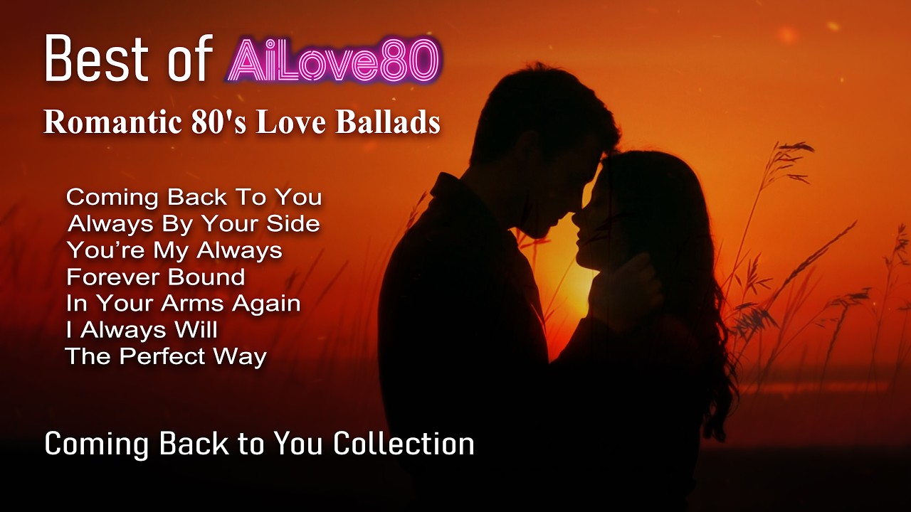 ✨Best of AiLove80 | Romantic 80's Love Ballads | Coming Back to You ❤️