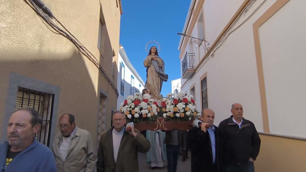 PROCESIÓN DE LA INMACULADA CONCEPCIÓN CANTADA POR LOS AUROROS Y LAS HIJAS DE MARÍA, 8 12 2024