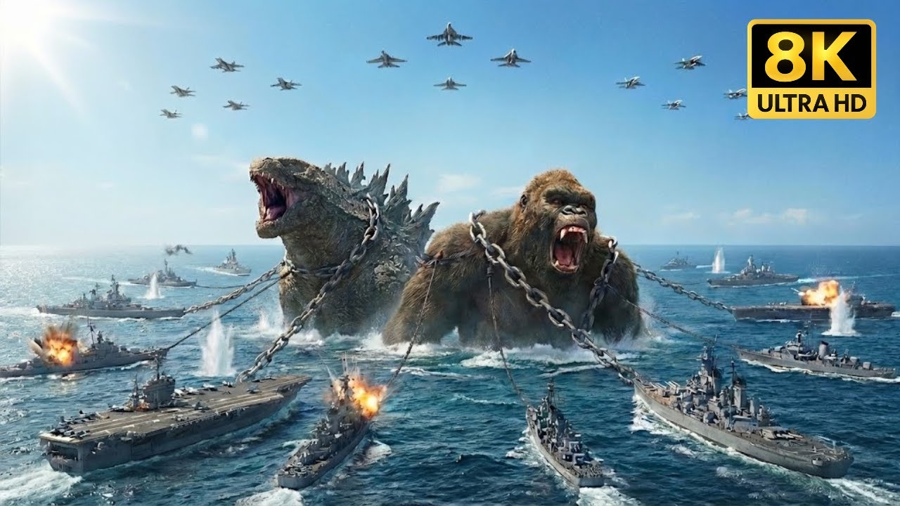 KING KONG and GODZILLA : When the Fury Storm Rises | The Sky Falls