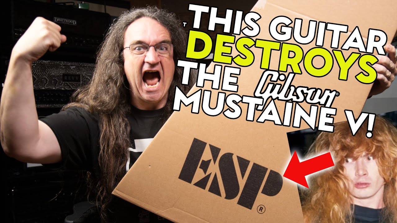 LTD DESTROYS the GIBSON Mustaine V:  Arrow 1000 | Fearless Gear Review!
