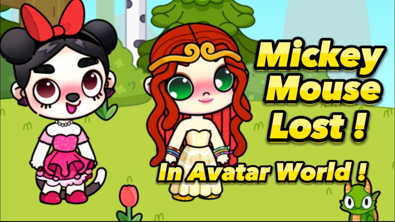 Mickey Mouse Lost In Avatar World | Avatar World Story | Toca Boca | gameplay