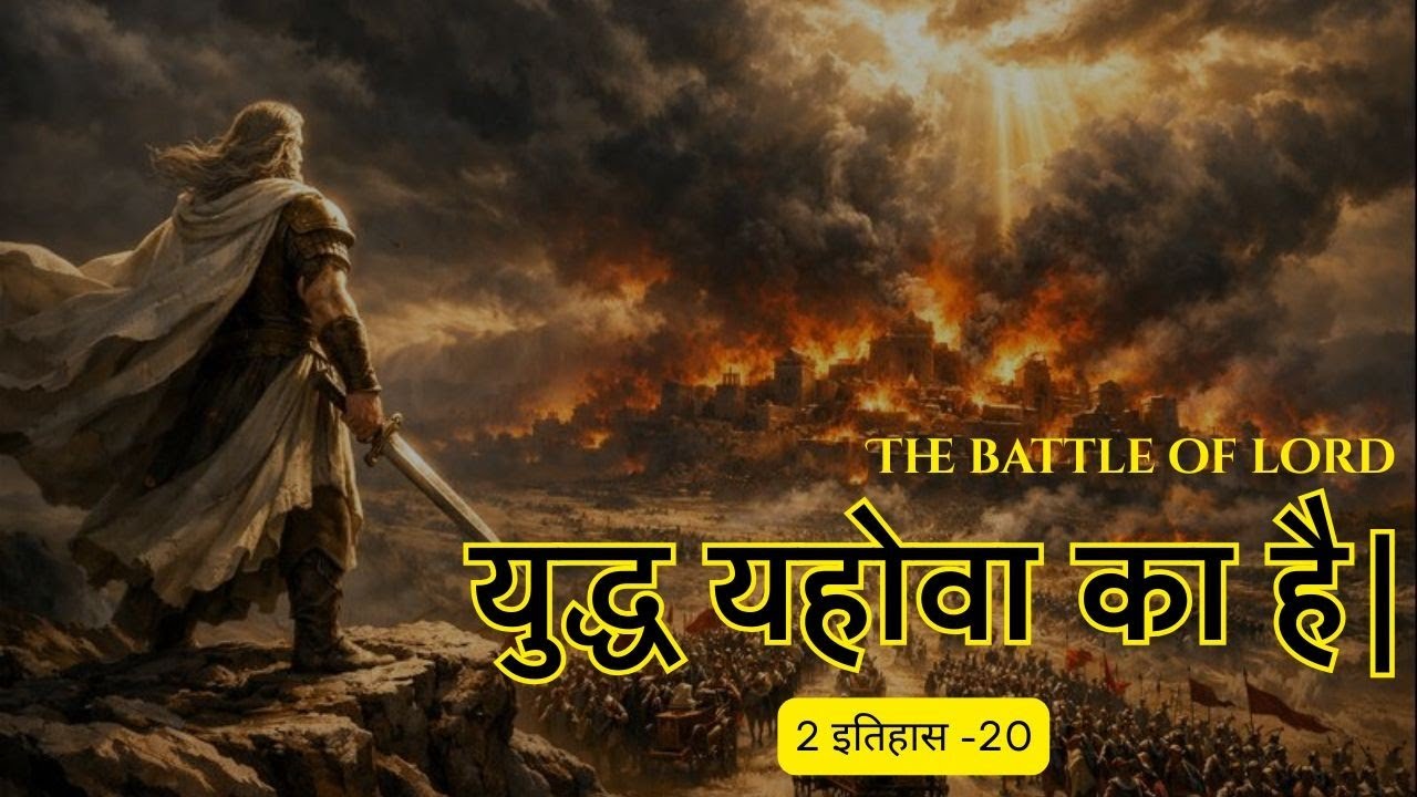 युद्ध यहोवा का है ! || 2 इतिहास -20 || The Battle of Lord @bibleshikshahindi 