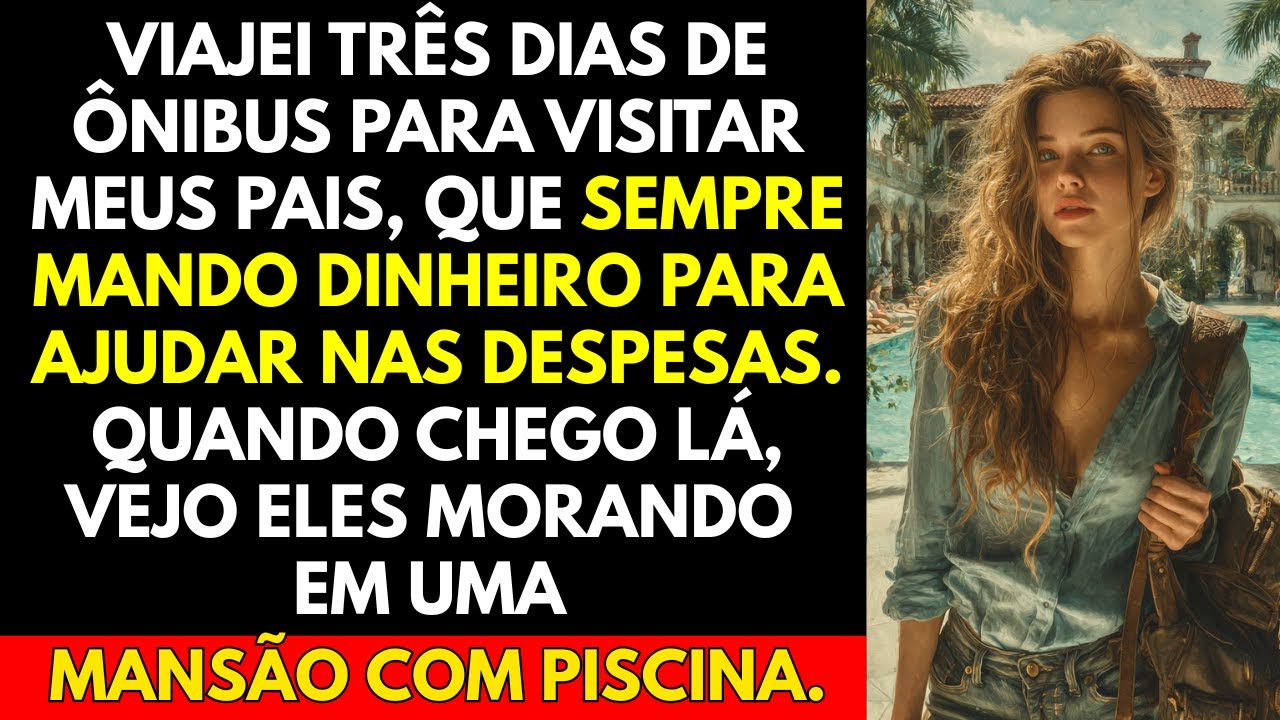 Viajei tr&ecirc;s dias de &ocirc;nibus para visitar meus pais, que sempre mando dinheiro para ajudar nas...