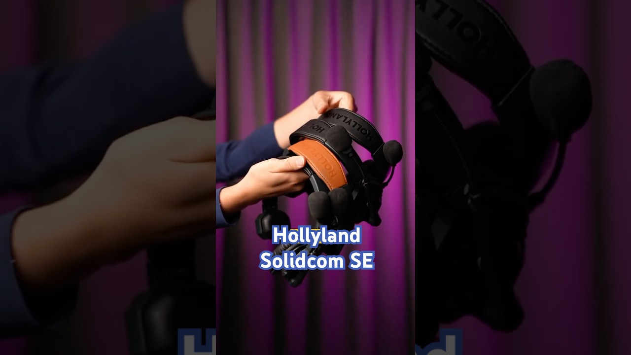 Comunicaci&oacute;n con tu equipo de producci&oacute;n | Hollyland Solidcom SE ✨