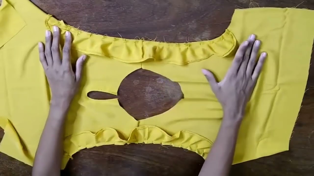 Vestido acinturado com elástico, costura simples e Corte fácil para Iniciantes. DIY