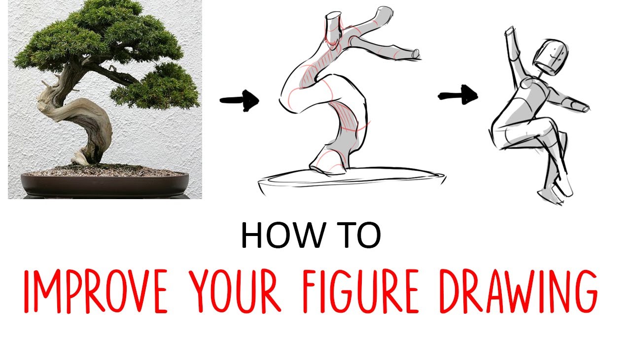 How to Draw Trees & Improve your Figure Drawing