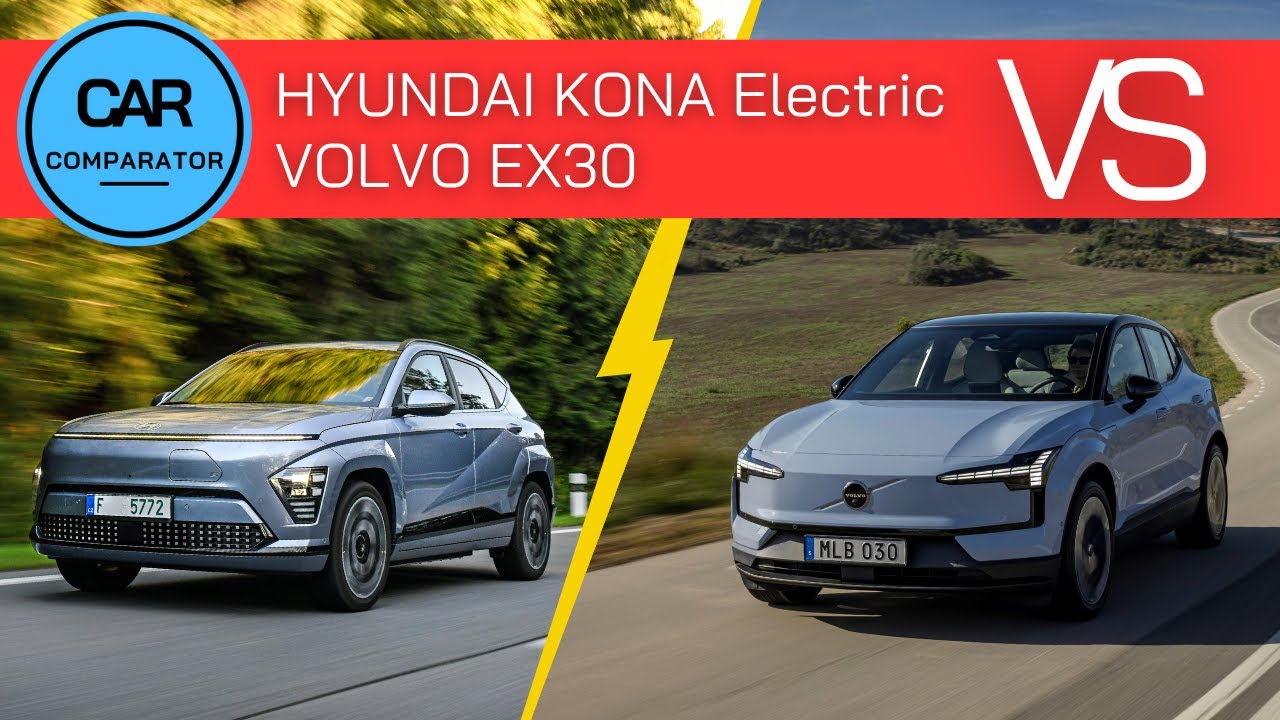 Hyundai KONA Electric vs Volvo EX30: Find your perfect electric match
