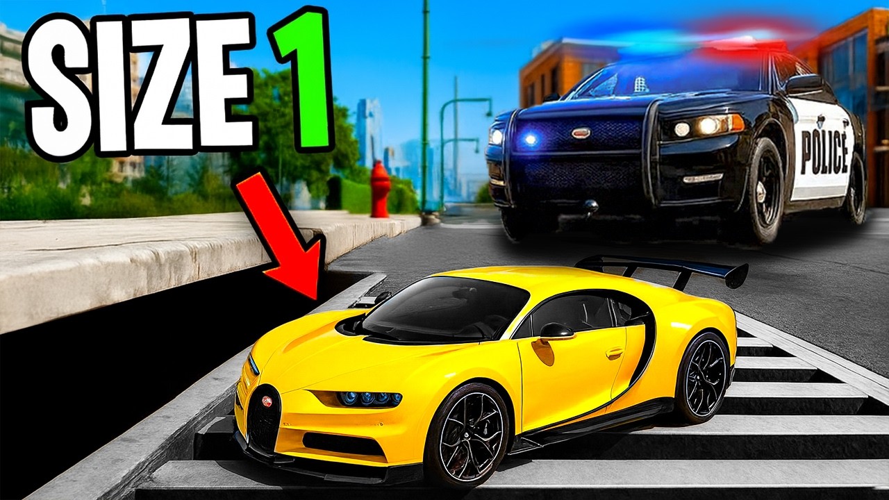 Running from Cops with RC Cars on GTA 5