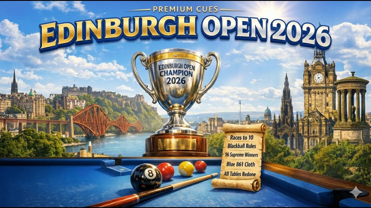 Premium Cues Edinburgh Open I Day 1 I 2nd Table 20