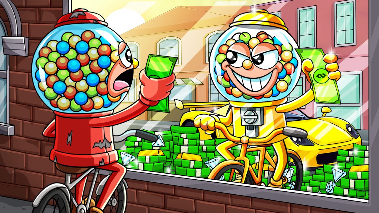 A Dollar Turned CHICLETEIRA BICICLETEIRA Into A Billionaire | Italian Brainrot Animation