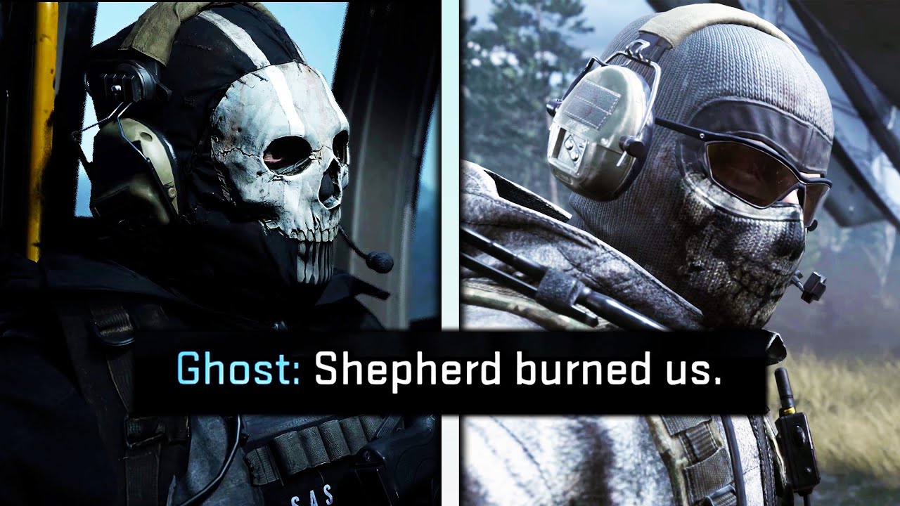 Ghost's Little References To OG Ghost and MW!