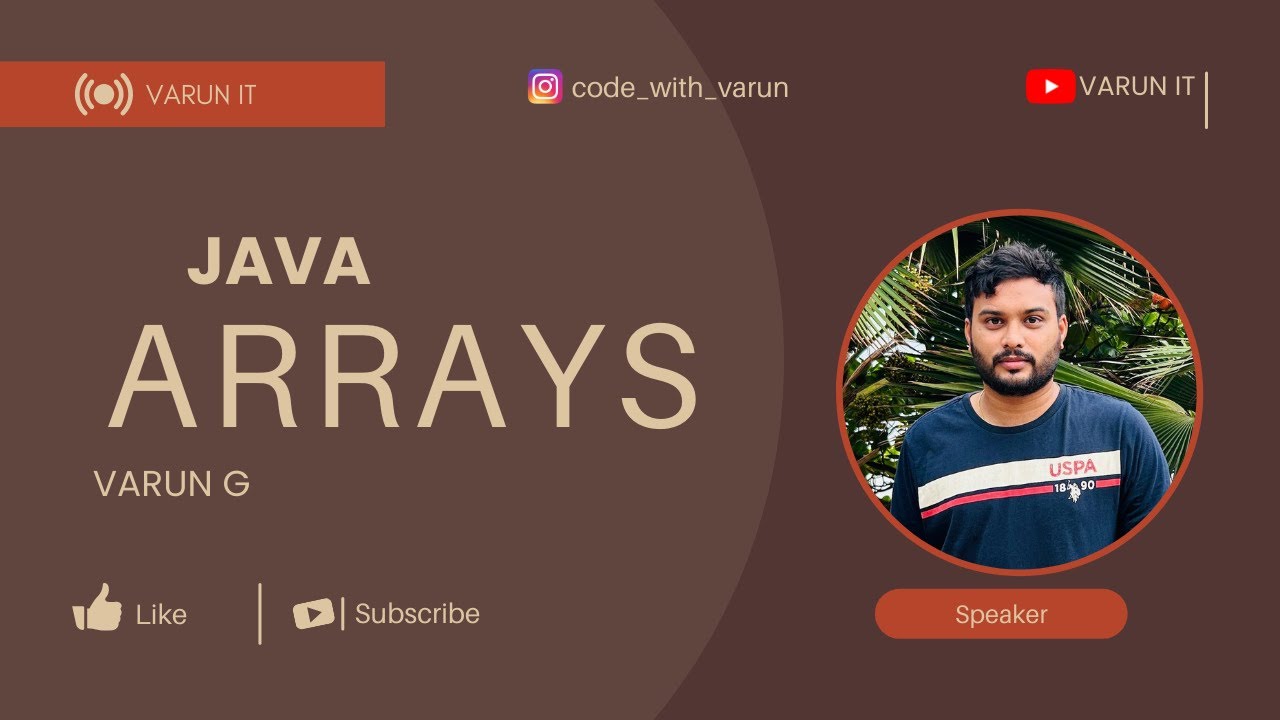 Need of an Array in Java