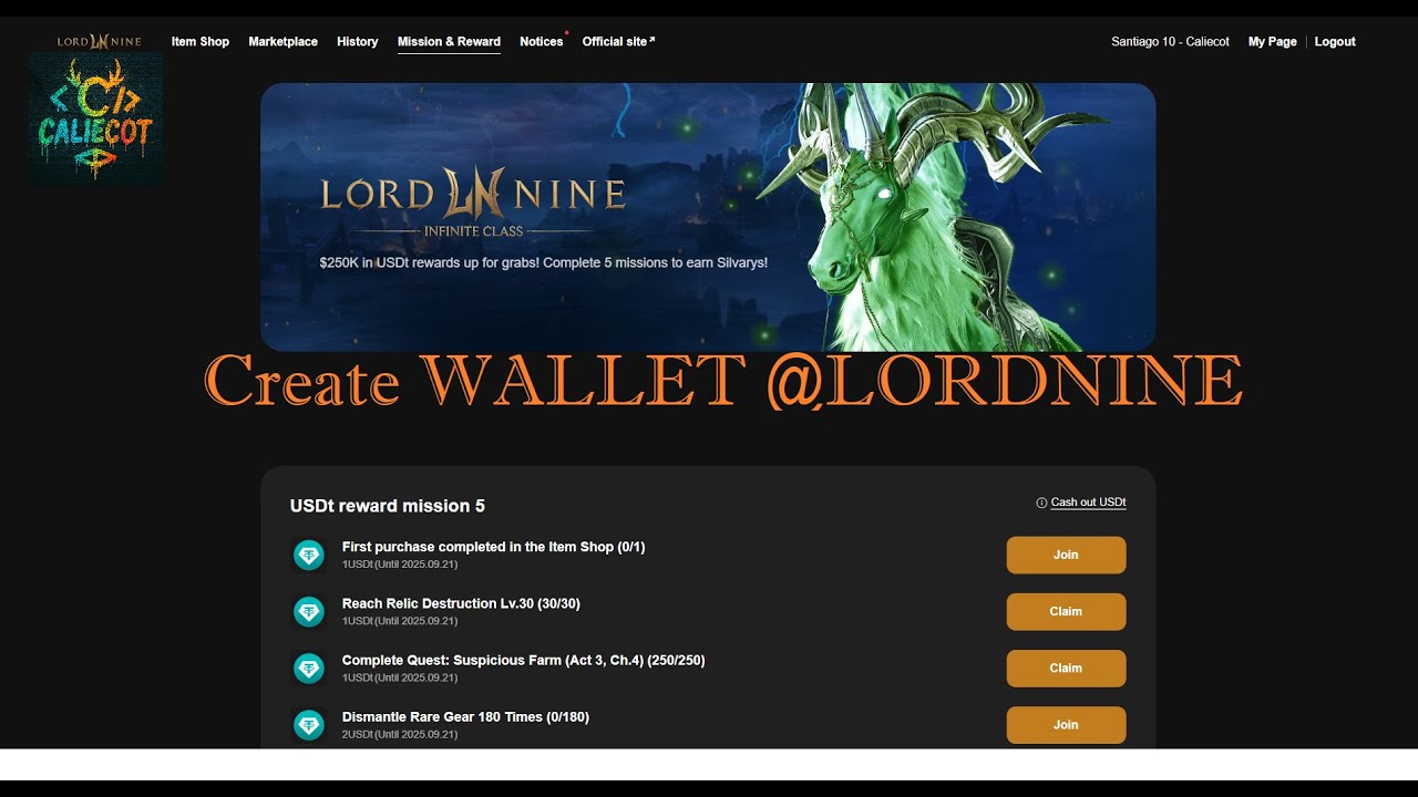 LORDNINE INFINITE CLASS : CREATE OKX ACCOUNT AND WALLET