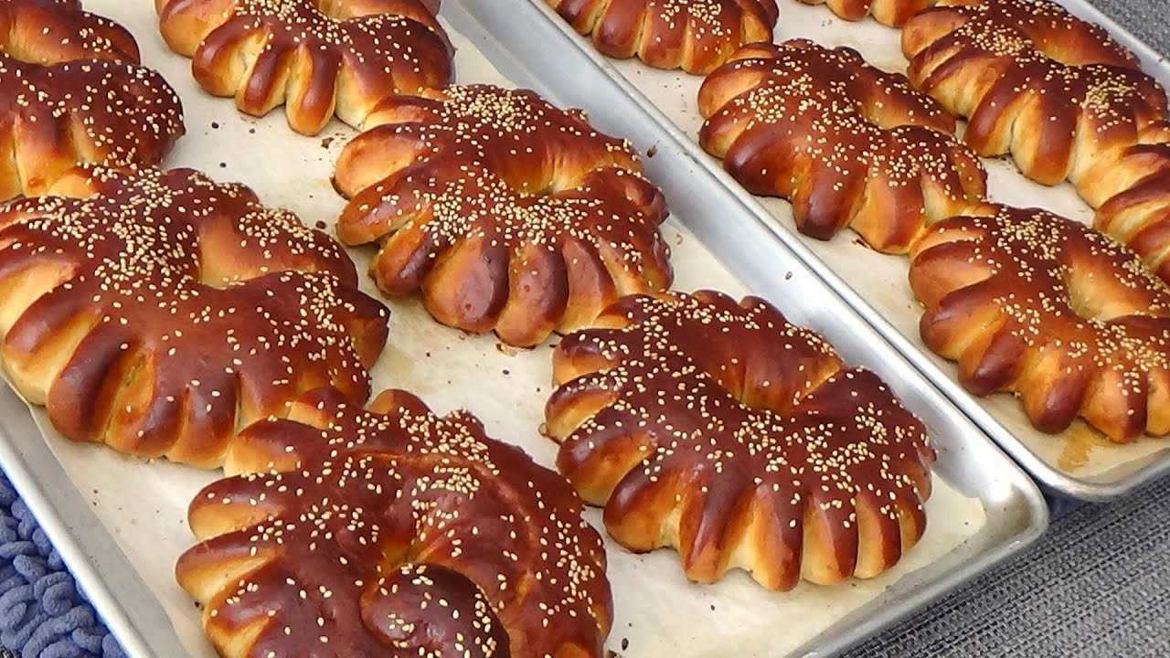 Couronne briochée// brioche //DZ// ✔خبز بريوشي قطني/ تاج 👑بريوشي 6 خبيزات ب 500غ دقيق أبيض