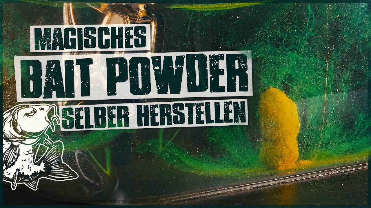 Magisches BAIT POWDER selber machen - NEON POWDER DIP | DIY REZEPT