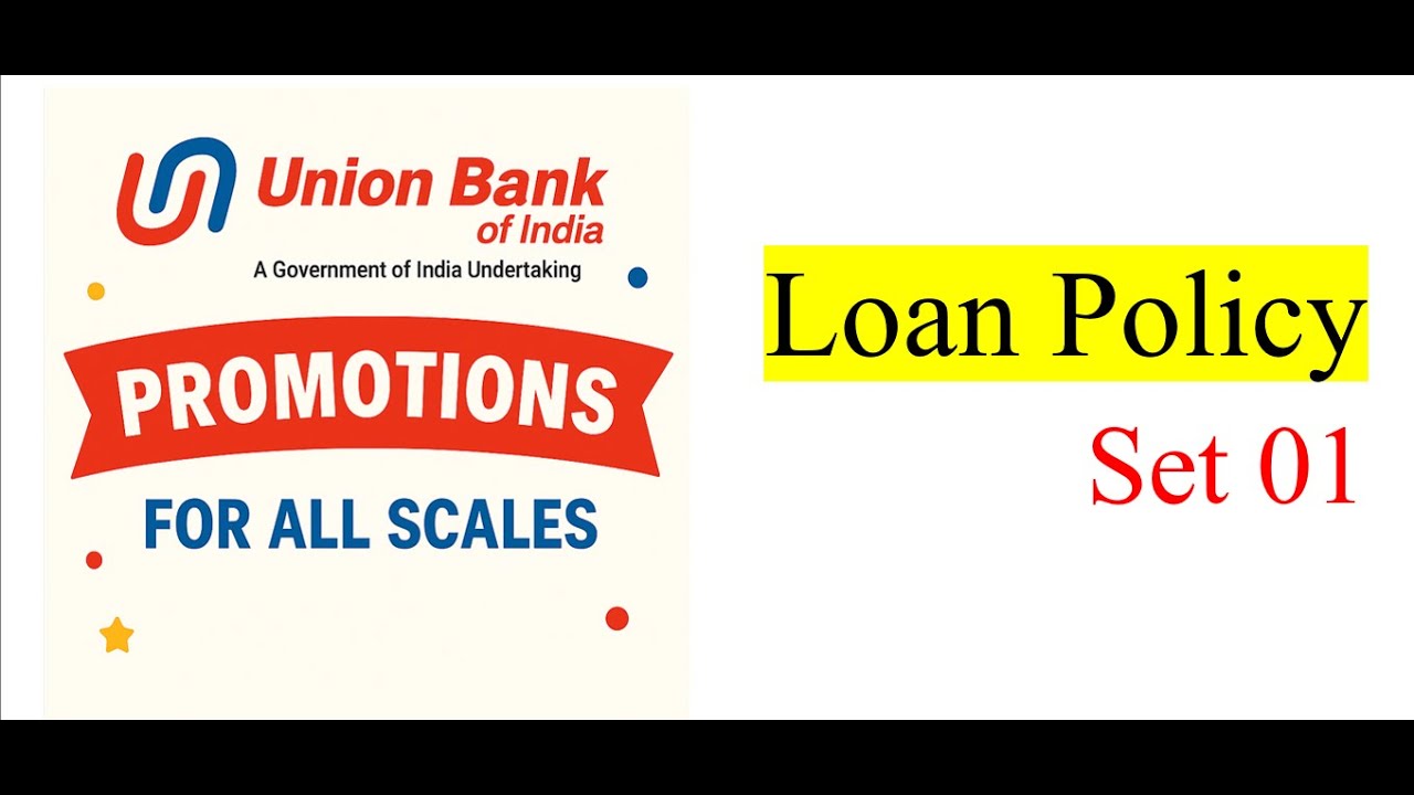 Руководство по кредитной политике Union Bank of India | Комплект 01 |