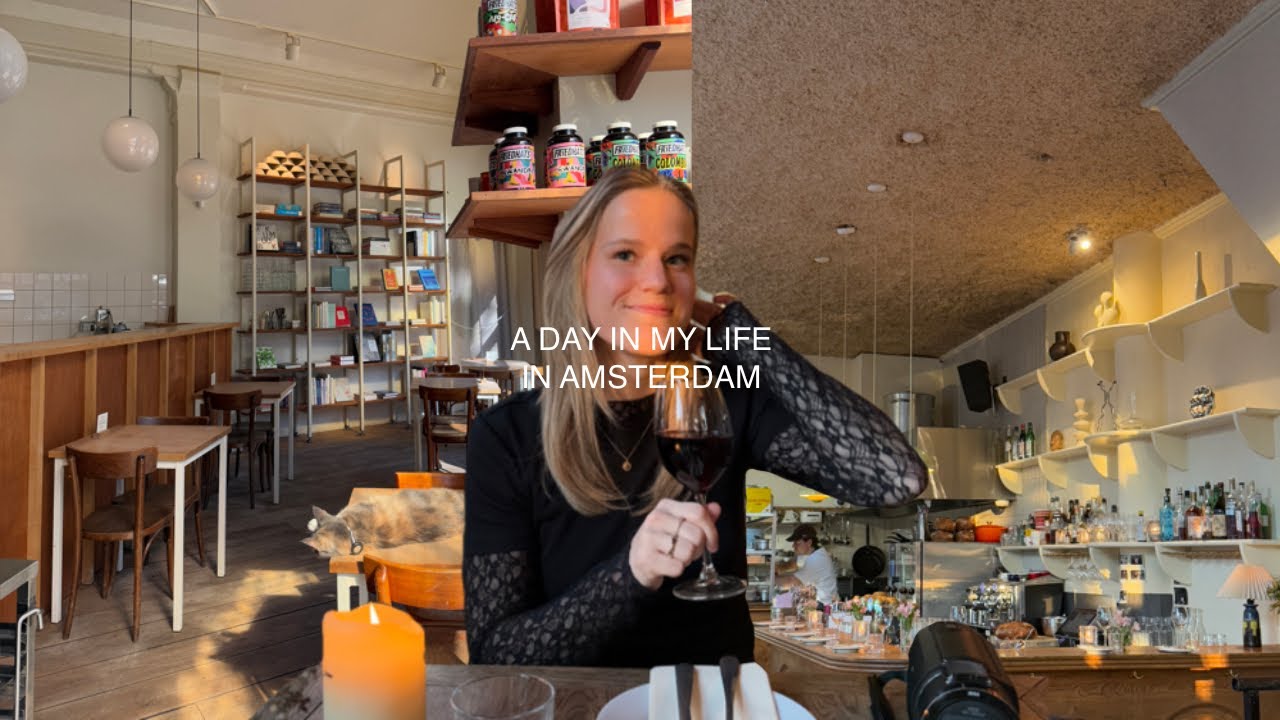 amsterdam diaries | solo coffee date, reading & quality time