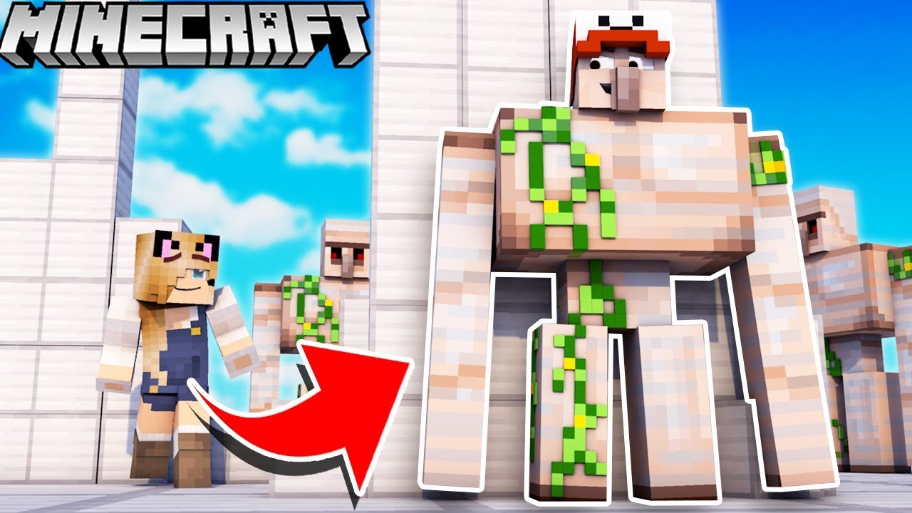 IRON GOLEM KAMUFLAŻ TROLL?! - ZABAWA W CHOWANEGO W MINECRAFT (Hide and Seek) | Vito vs Bella