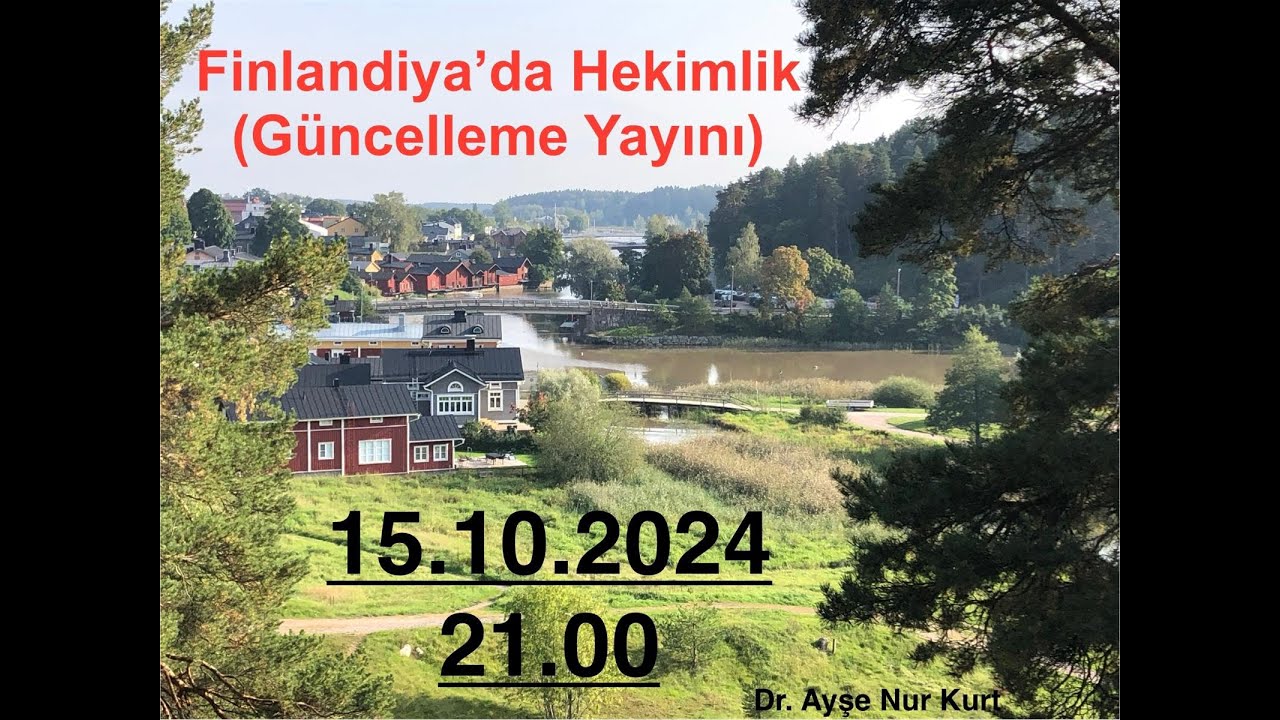 Finlandiya'da Hekimlik (Güncelleme)